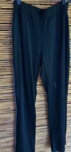 NY Laundry M Black Blue Workout Pants
